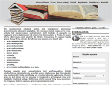 Tablet Screenshot of e-pisanie-prac.pl